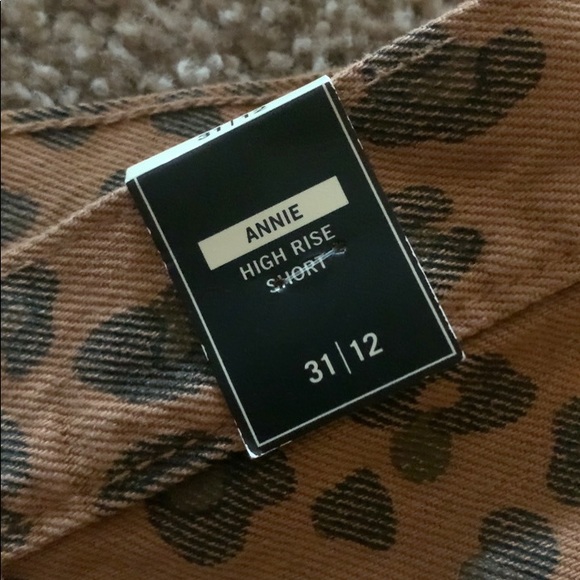 Cheetah Abercrombie Shorts size 12 - Picture 3 of 3